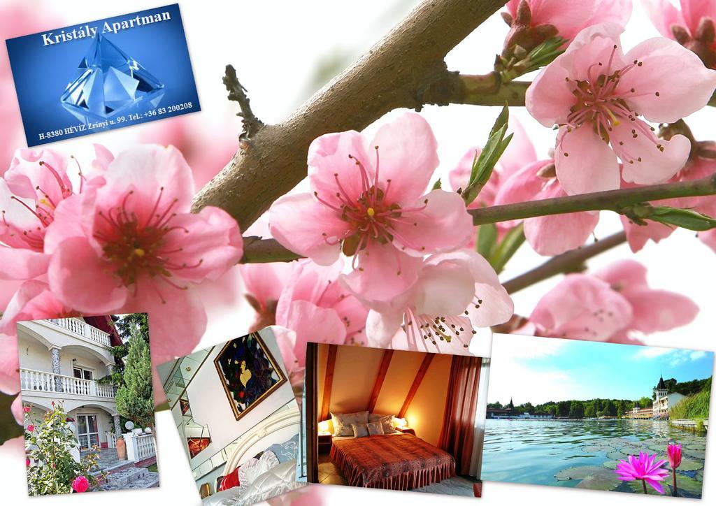 Kristaly Apartman Bed & Breakfast Hévíz Екстериор снимка